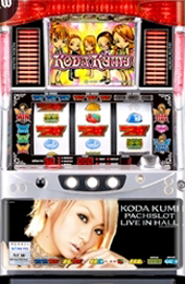 SANKYO 倖田來未 KODA KUMI PACHISLOT LIVE IN HALL プレミアパネル　中古パチスロ実機