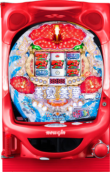 ニューギン P美夏美華パラダイス 枠色不問 中古パチンコ実機　[枠名：ReLf]　[4ch対応]