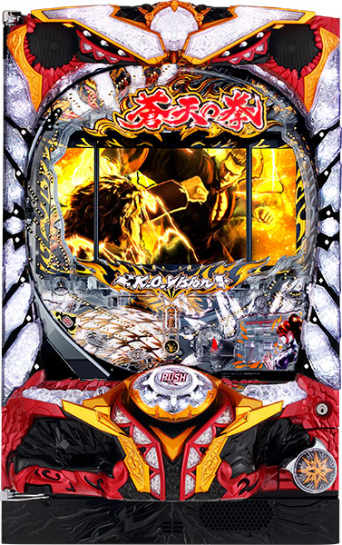 サミー ぱちんこＣＲ蒼天の拳天帰 　中古パチンコ実機　[枠名：闘神]　[4ch対応]