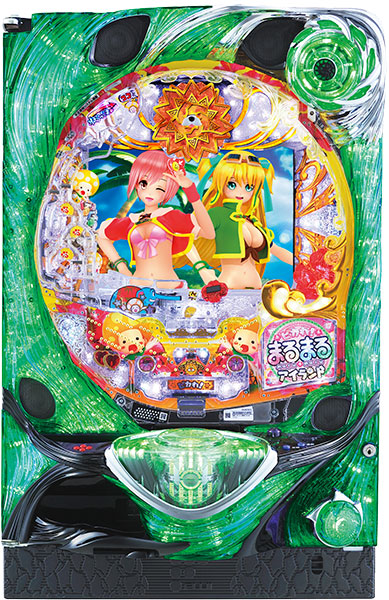 藤商事 CRピカれ！まるまるアイランドFPSZ 　中古パチンコ実機　[枠名：エアーキャノン]　[8ch対応]