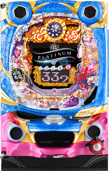 西陣 CRぷらちなGL 金の花満開 枠色不問 中古パチンコ実機