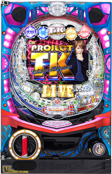 サンセイ CR PROJECT TK-PP2-Y 枠色不問 中古パチンコ実機　[枠名：V-Savior（ブイセイバー）]　[4ch対応]