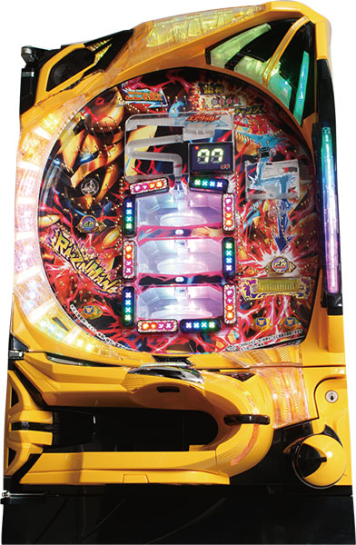 A-gon エイゴン CR RAIZINMAN 1200xα　中古パチンコ実機　[枠名：A-gon枠（GoGoピラミッド～）]　[2ch対応]