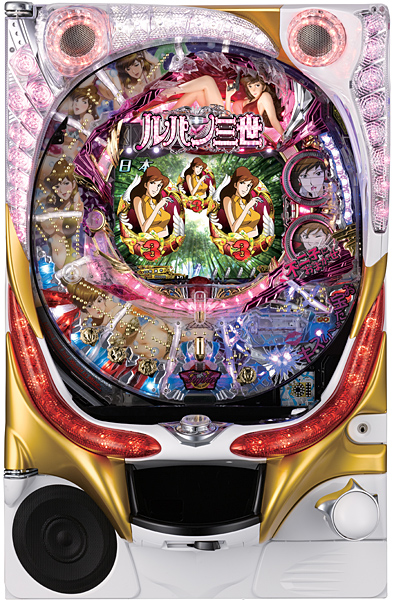 平和 CRルパン三世 World is mine 不二子VERSION　中古パチンコ実機　[枠名：ルピナスハート]　[4ch対応]
