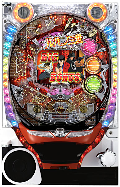 平和 CRルパン三世～徳川の秘宝を追え～H6AZ　中古パチンコ実機　[枠名：ルピナスX]　[4ch対応]