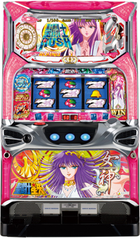 SANYO パチスロ聖闘士星矢 女神パネル　中古パチスロ実機