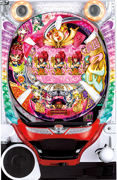 平和 CRA戦国乙女2 9AX 甘デジ　中古パチンコ実機　[枠名：ルピナスX]　[4ch対応]