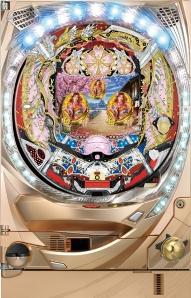ニューギン CR新大江戸日記～月夜に咲く華～MR－TG　中古パチンコ実機