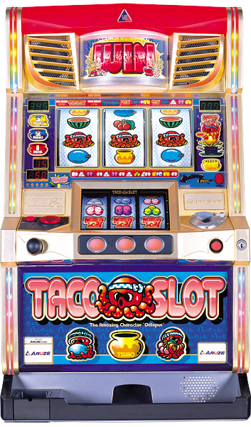 アルゼ タコスロ7R　中古パチスロ実機
