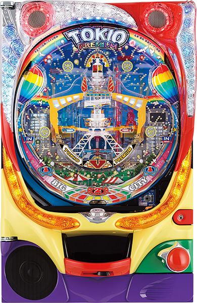 アムテックス CRAトキオプレミアム 　中古パチンコ実機　[枠名：ＡＭＴルピナスハート]　[4ch対応]