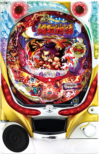 平和 CR綱取物語～咲かせろ!大金星の花ッ!～M9AY　中古パチンコ実機　[枠名：ルピナスハート]　[4ch対応]