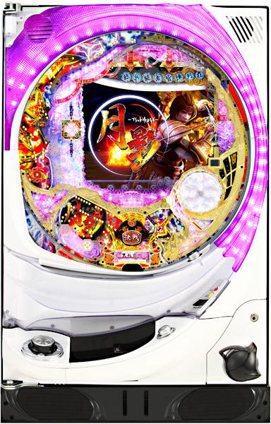 サンセイ CR忍術決戦月影 RK.X　中古パチンコ実機　[枠名：D-CYCLONE]　[4ch対応]