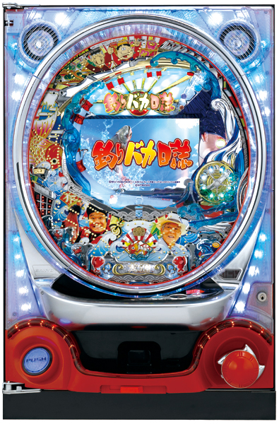 SANYO CR釣りバカ日誌MTC　中古パチンコ実機　[枠名：フラッシュリング]