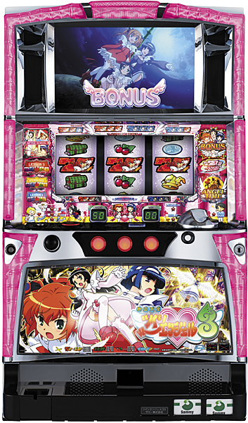 サミー パチスロ「快盗天使ツインエンジェル3」 【エンジェルパネル】 【マイスロ対応】　中古パチスロ実機