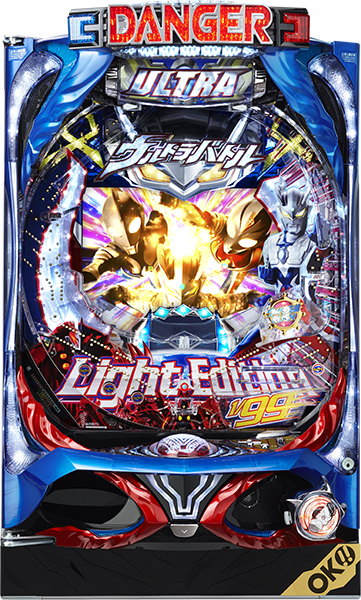 オッケー. CRAぱちんこウルトラバトル烈伝　戦えゼロ！若き最強戦士　Light Edition 中古パチンコ実機　[枠名：ULTRA STAR ウルトラバトル枠 ]　[4ch対応]
