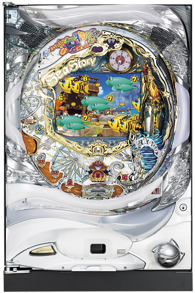 SANYO CRAハイパー海物語INカリブ SAE（甘デジ） 枠色不問　中古パチンコ実機　[枠名：ゴールドウェーブ]　[2ch対応]