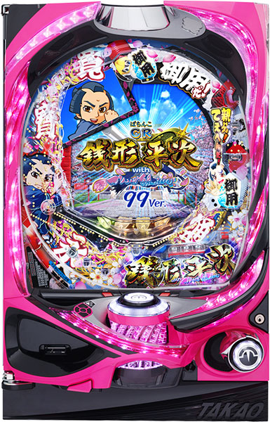 高尾 CR銭形平次withでんぱ組．inc99ver.　中古パチンコ実機