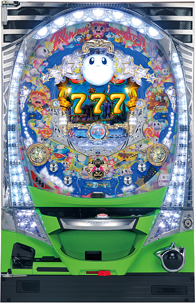 竹屋 CRミニミニモンスター3TSN　中古パチンコ実機　[枠名：竹屋枠（MrBean～）]　[4ch対応]