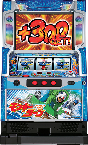 山佐 パチスロ「モンキーターン」 メインパネル　中古パチスロ実機