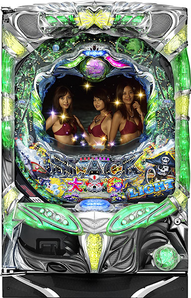 SANYO CR大海物語BLACKライト　中古パチンコ実機　[枠名：イルミオ]　[4ch対応]