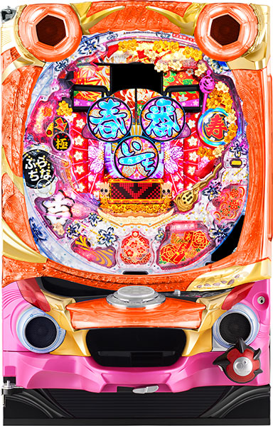 西陣 CRぷらちなGL 春一番 中古パチンコ実機