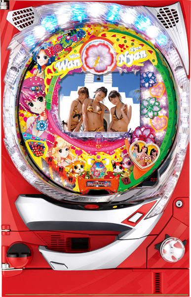 ニューギン CR楽園むすめH5－T　中古パチンコ実機