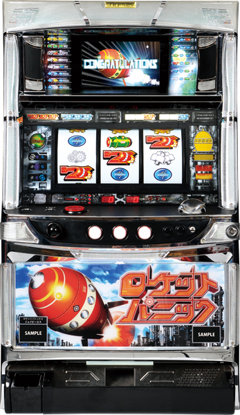 JPS ロケットパニック　中古パチスロ実機