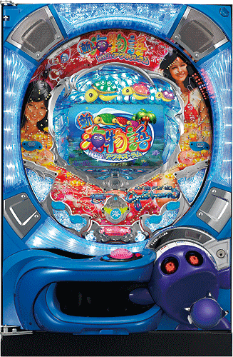 SANYO CR新海物語Withアグネス・ラムMTL　中古パチンコ実機　[枠名：クジラッキー]　[2ch対応]