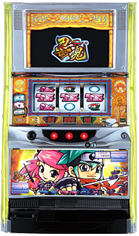 大都技研 忍魂 月光Ver　中古パチスロ実機