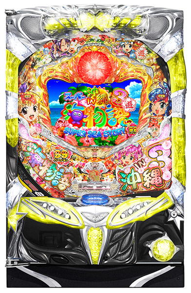 SANYO CRAスーパー海物語 IN 沖縄3 ASB　中古パチンコ実機　[枠名：イルミオ]　[4ch対応]