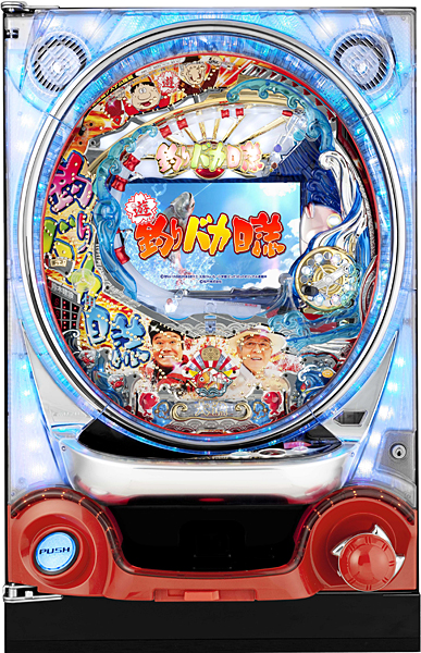 SANYO CRA釣りバカ日誌SAFS（甘デジ）　中古パチンコ実機　[枠名：フラッシュリング]