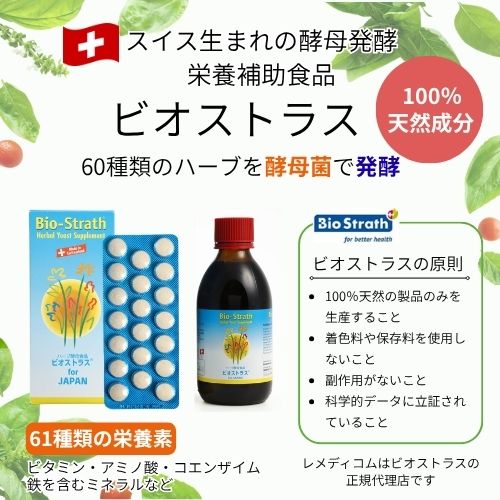 酵母発酵 栄養補助食品