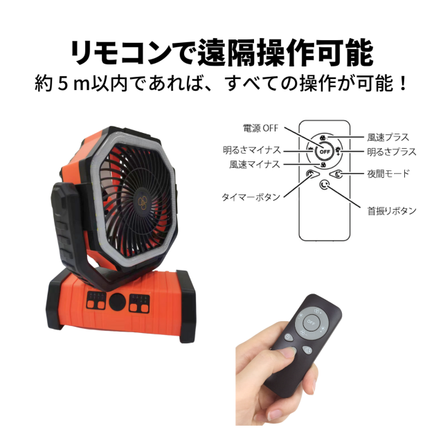未使用 卓上扇風機 20000mAh 大容量 Type-C充電式 キャンプ 防災 Amazon | キャンプ 扇風機 20000mAh大容量 最大58時間連続使用