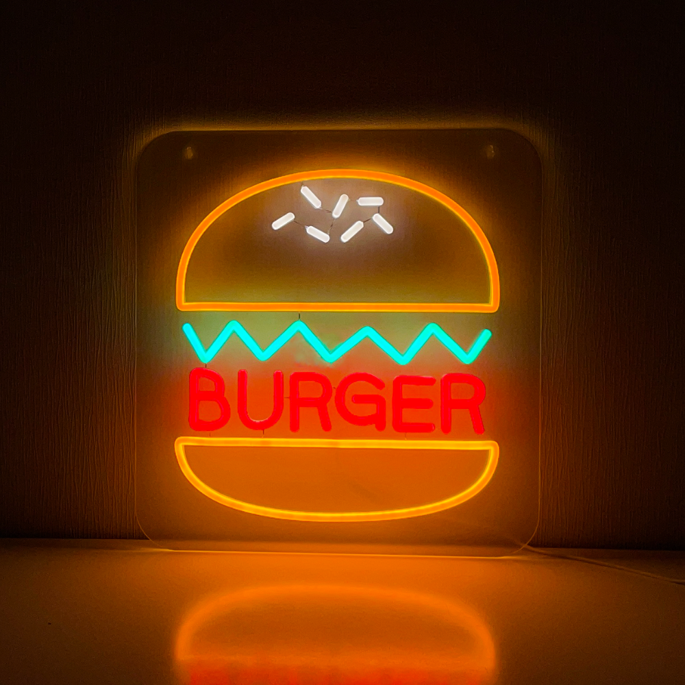 LEDネオンサイン BURGER