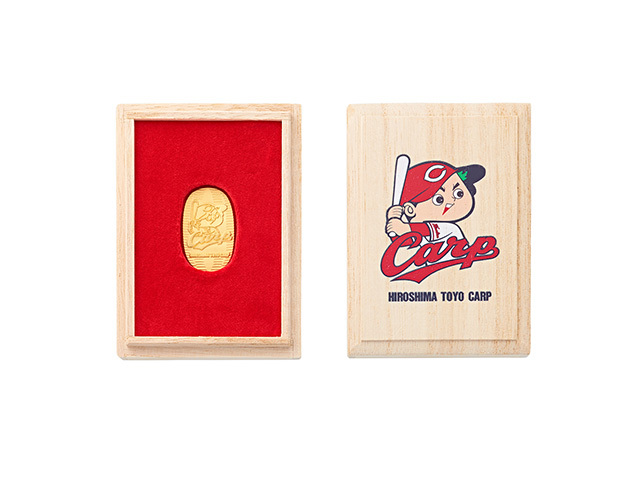 広島東洋カープ 純金小判