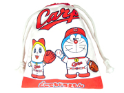 ドラえもん＆カープコラボ　巾着
