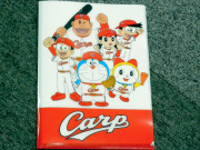 ドラえもん＆カープコラボ　クリアファイル