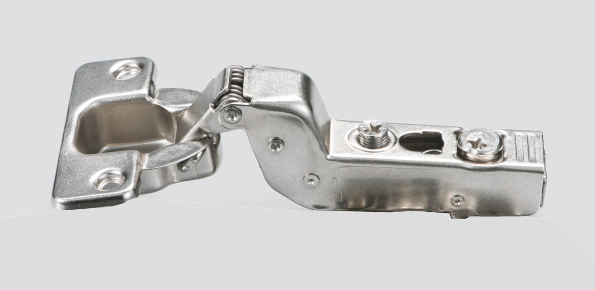 スガツネ工業　LAMP　ワンタッチスライド丁番　151-C26/0T　インセット　キャッチ付