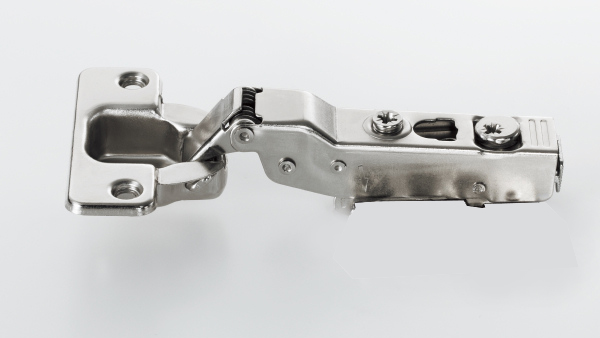 スガツネ工業　LAMP　ワンタッチスライド丁番　151-C26/10T　1０mm　半カブセ　キャッチ付【お取り寄せ１～２日】