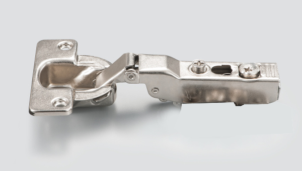 スガツネ工業　LAMP　ワンタッチスライド丁番　40mmカップ厚扉用　H151-D26/18T　半カブセ　ダンパー付