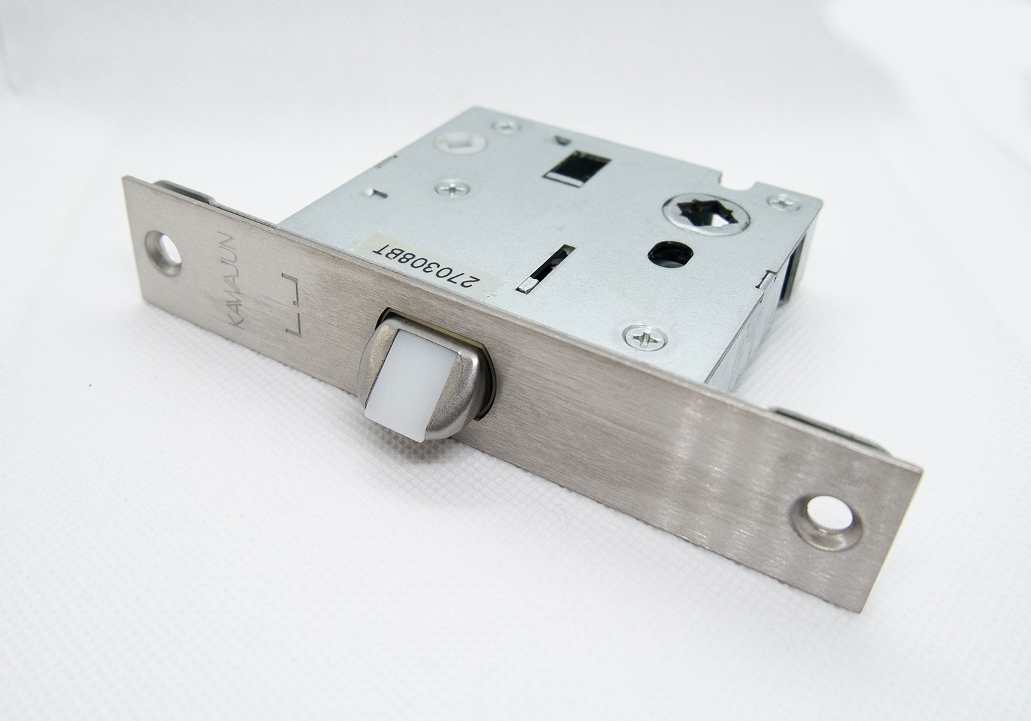 カワジュン　LJ　レバーハンドル用ケースロック　フロント角