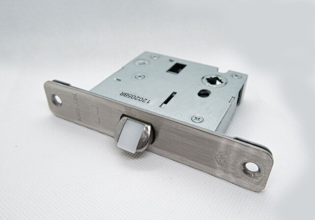 カワジュン　LJR　《A-04-2》　レバーハンドル用ケースロック(標準品）R6付フロント