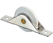 エイト　トップ　静音V型戸車　33mm　ステンレス枠　ベアリング入　TT-265【廉価版】＜即日発送可＞【メール便可】