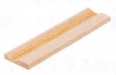 粉河　ウッドワンタッチレール(敷居レール）7分　ナチュラル　1930mm　0721-52【即日発送】