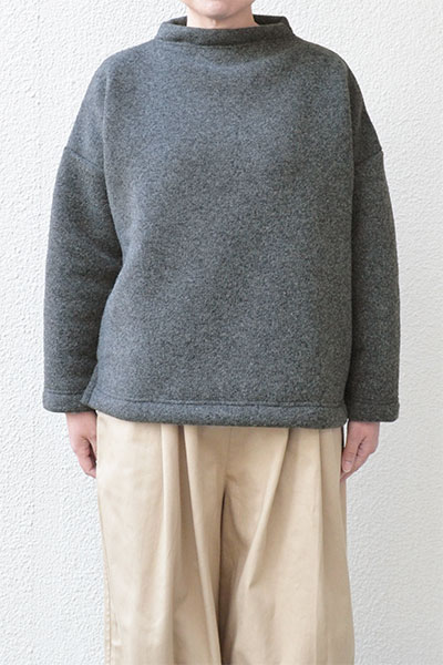 【SALE50%OFF】ウールニットブークレー ボトルネックプルオーバー(全3色）