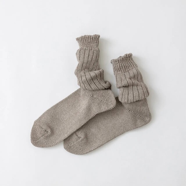 【メール便可】【SOUKI SOCKS】BRANCHフレンチリネン(全2色 ）
