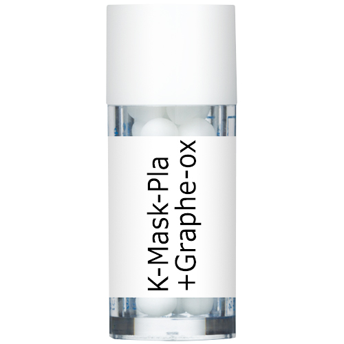 K-Mask-Pla+Graphe-ox　ポリエステルレーヨンポリウレタンナイロン混合＋酸化グラフェンマスクレメディー　ホメオパシージャパン
