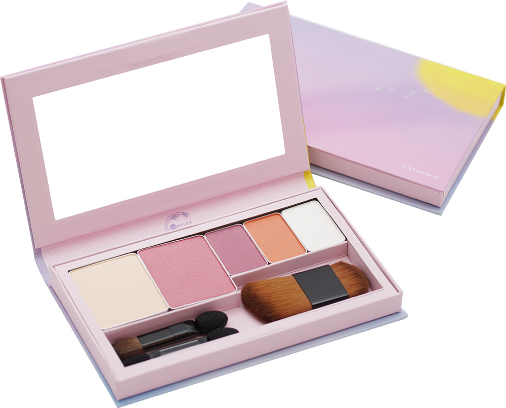 木の花の咲くや　5色のパレット