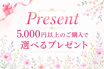 5000円以上のご購入でプレゼント
