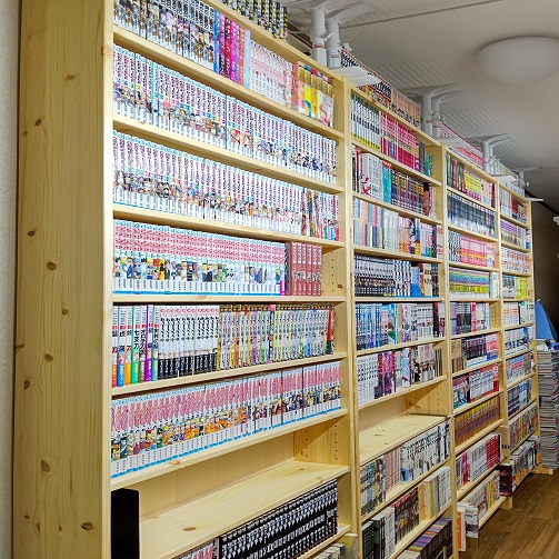 パイン無垢の本棚・収納棚なら本棚屋 ｜ オーダーメイドの本棚通販